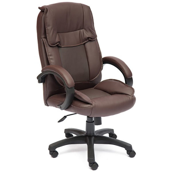 фото Кресло руководителя tetchair oreon 2tone, коричневый