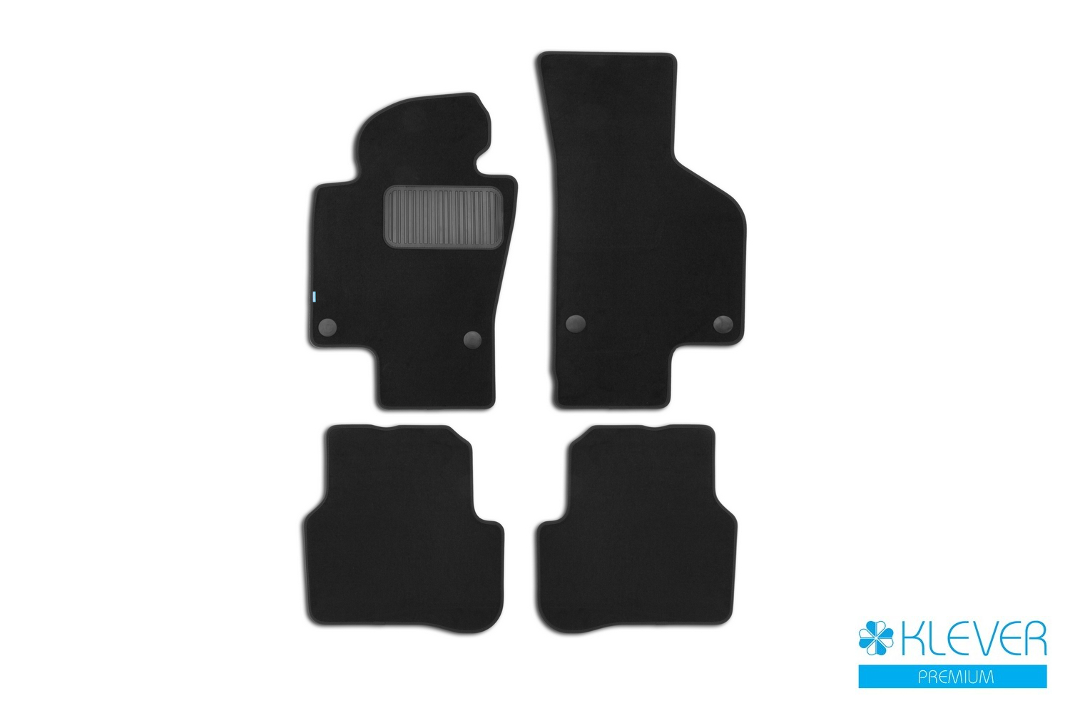 

Коврики в салон Klever Premium для VOLKSWAGEN Passat B6 2005-2008, 4 шт. текстиль
