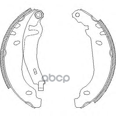 

Комплект тормозных колодок Remsa 450601
