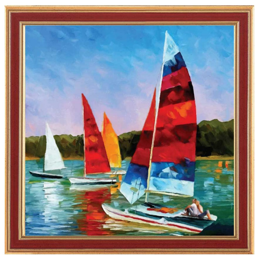 

Поделка Color Kit Один парус для двоих CMD013