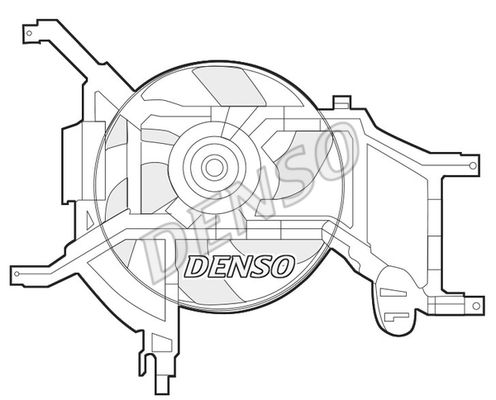 фото Вентилятор охлаждения двигателя denso der37002