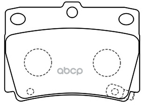 

Комплект тормозных колодок MITSUBISHI MN102626