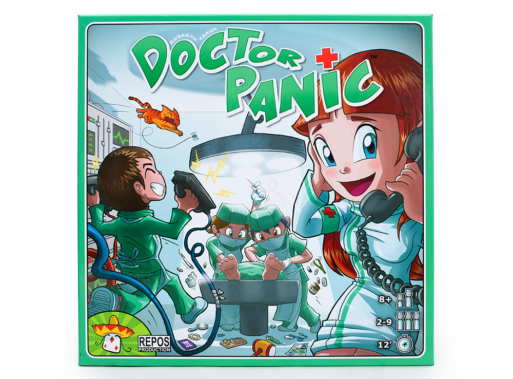 фото Игра настольная asmodee доктор паника (doctor panic