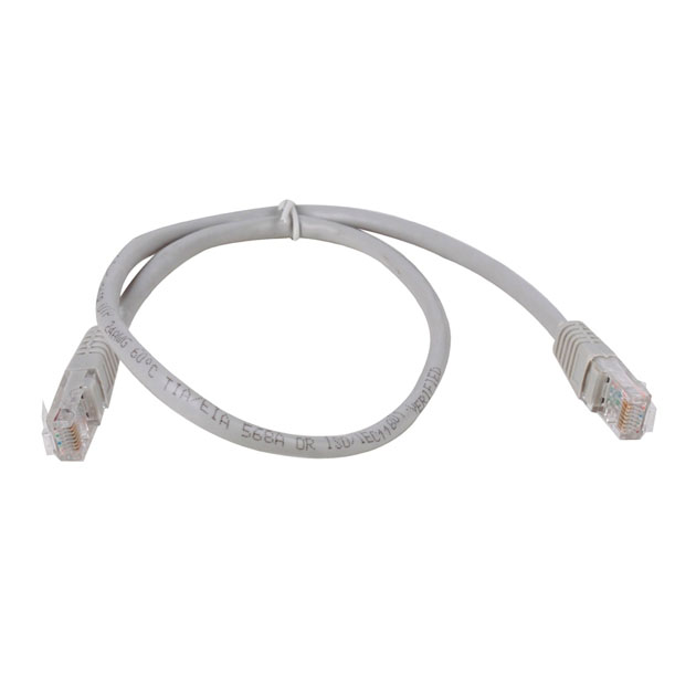 фото Кабель telecom rj45-rj45, m-m 0,5м grey (na102-0.5m)