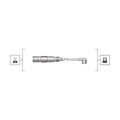 

Комплект проводов зажигания MAGNETI MARELLI 941319170025