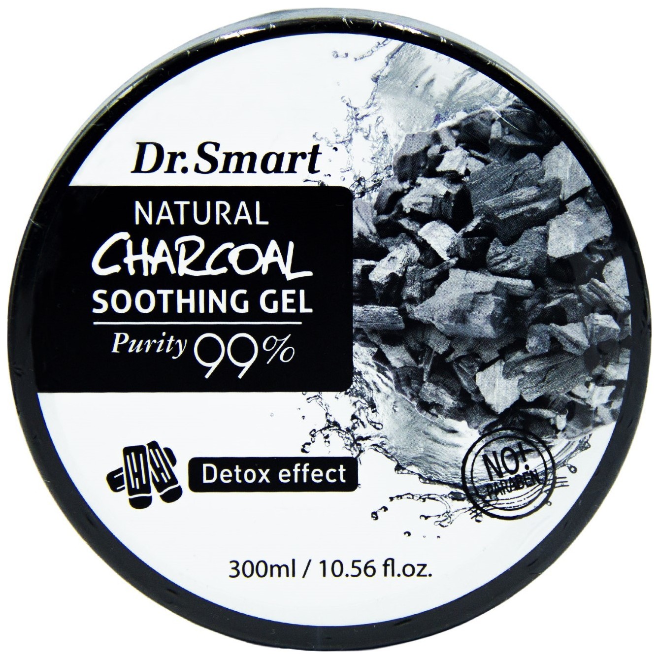 Гель для лица Sense of Care Dr. Smart Natural Charcoal Soothing Gel 300 мл