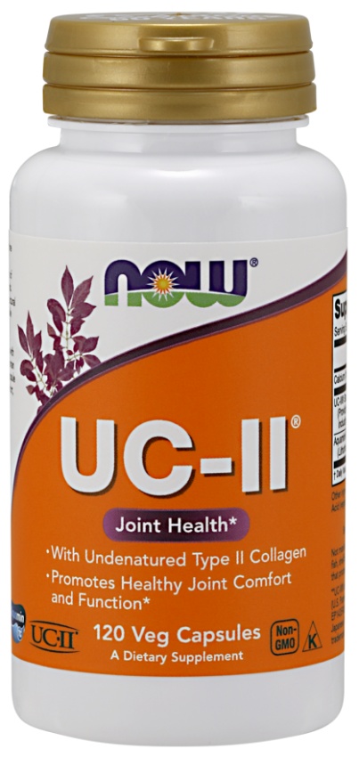 Купить UC-II Type II Collagen 40 mg, NOW UC-II Type II Collagen 40mg 120 vcap 120 капс