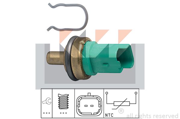 Датчик, температура масла KW 530 292