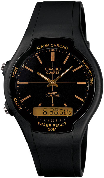 фото Наручные часы кварцевые мужские casio collection aw-90h-9e