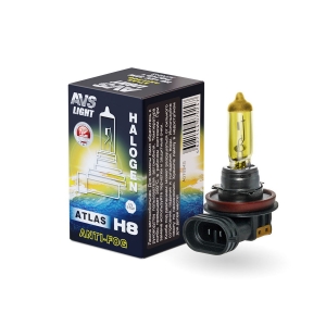 Галогенная лампа AVS ATLAS ANTI-FOG BOX желтый H11.12V.55W (коробка-1шт.)