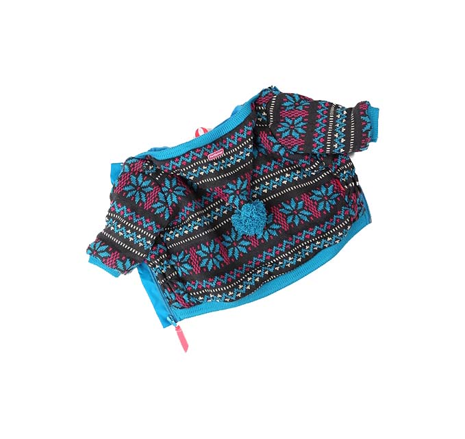 

Куртка для собак FOR MY DOGS Сканди, унисекс, голубая, FW643-2018 14, FW643-2018