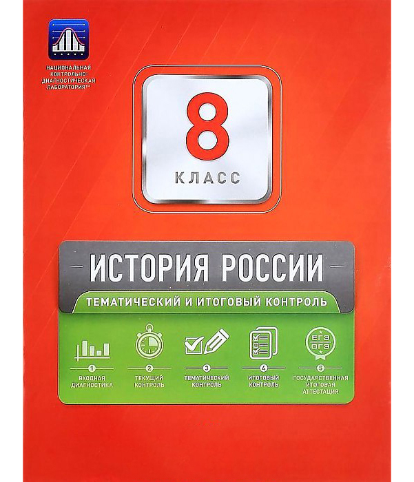 

Нкдл, История России, 8 кл, тематический и Итоговый контроль, Вкладыш, Акиньшина