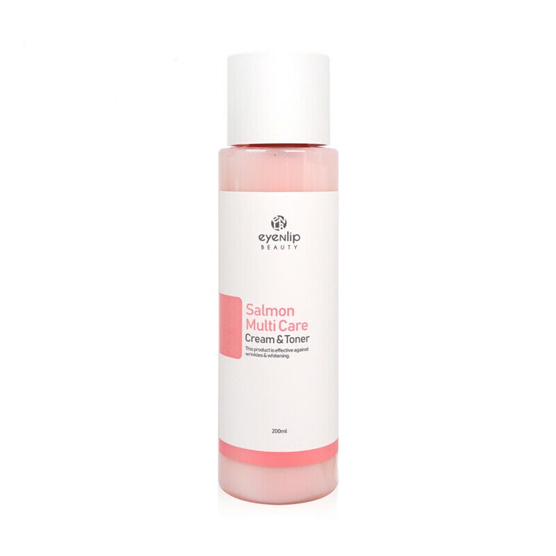 фото Тонер-крем с лососевым маслом salmon multi care cream & toner 200 мл eyenlip