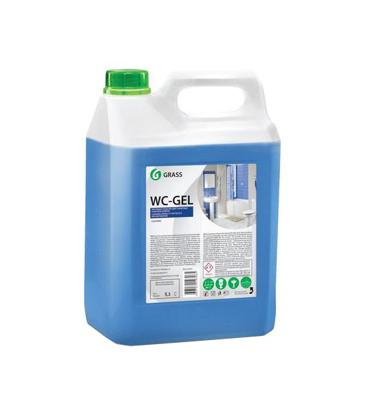 фото Средство для чистки сантехники grass wc-gel канистра 5.3 кг