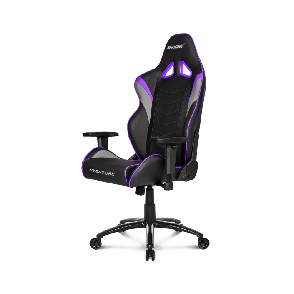 фото Игровое кресло akracing overture 13218-7, черный/фиолетовый