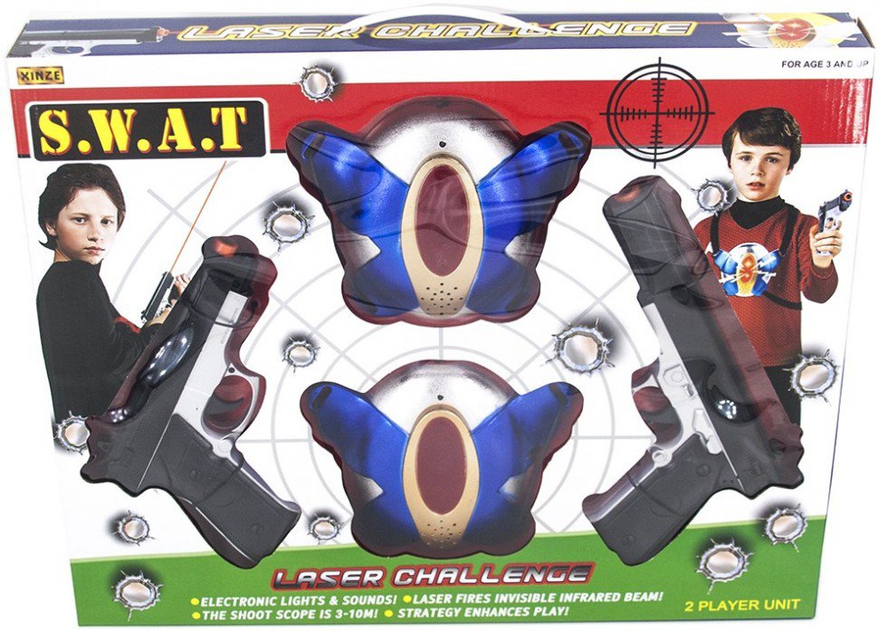

Игровой набор Tongde Лазерный бой S.W.A.T. на батарейках - XZ-H53
