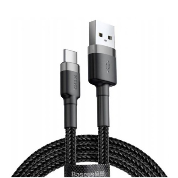 

Кабель Baseus microUSB 0.5m Grey/Black/Black, Cafule Cable USB For Micro