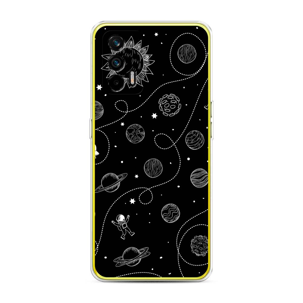 

Чехол Awog на Realme Q3 Pro "В невесомости", Разноцветный, 256550-4