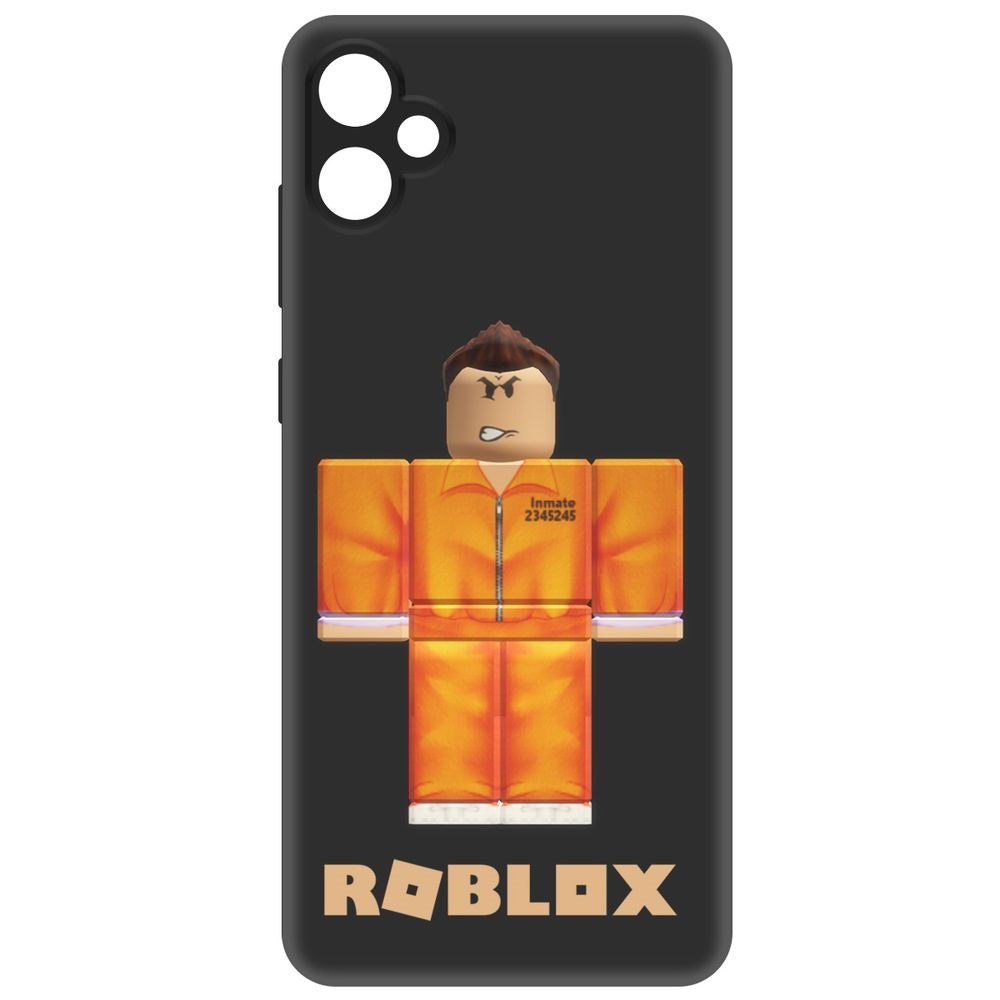 

Чехол-накладка Krutoff Soft Case Roblox-Заключенный для Samsung Galaxy A05 черный