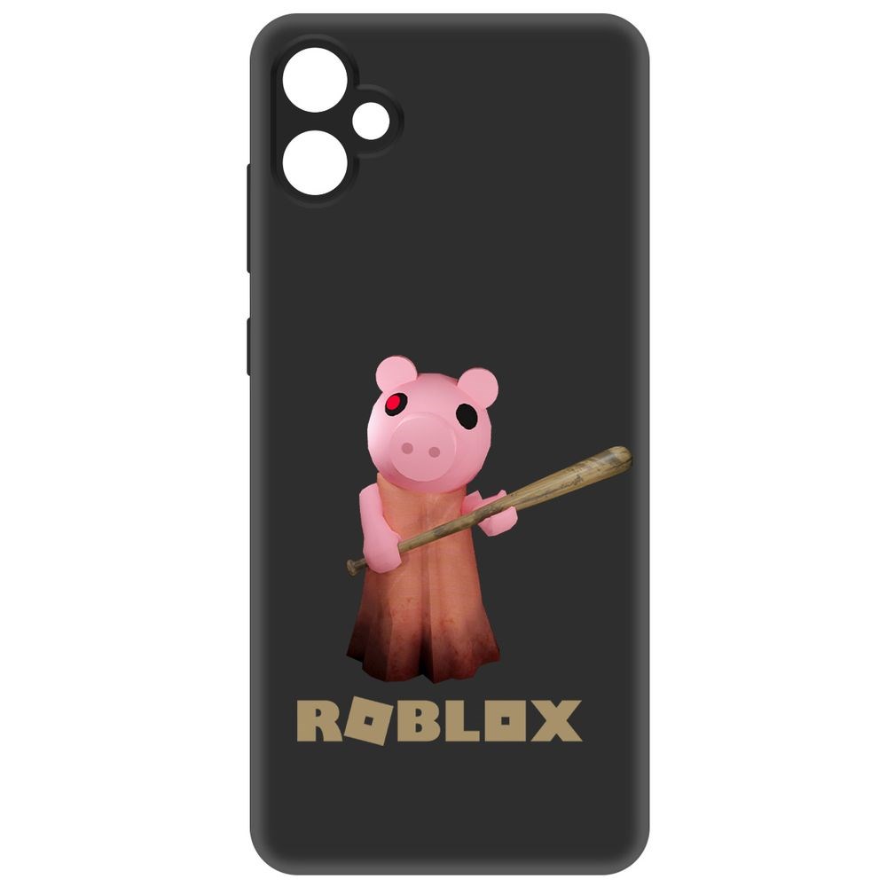 

Чехол-накладка Krutoff Soft Case Roblox-Пигги для Samsung Galaxy A05 черный