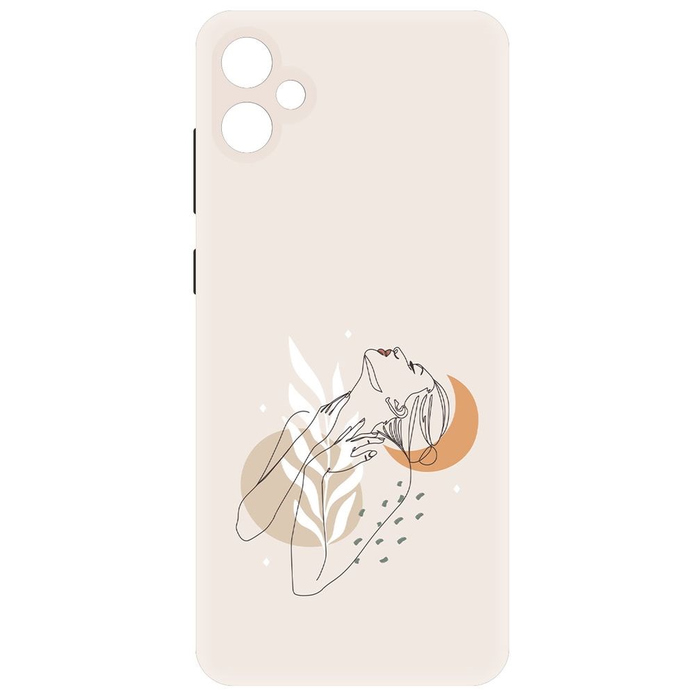 

Чехол-накладка Krutoff Soft Case Женственность для Samsung Galaxy A05 черный
