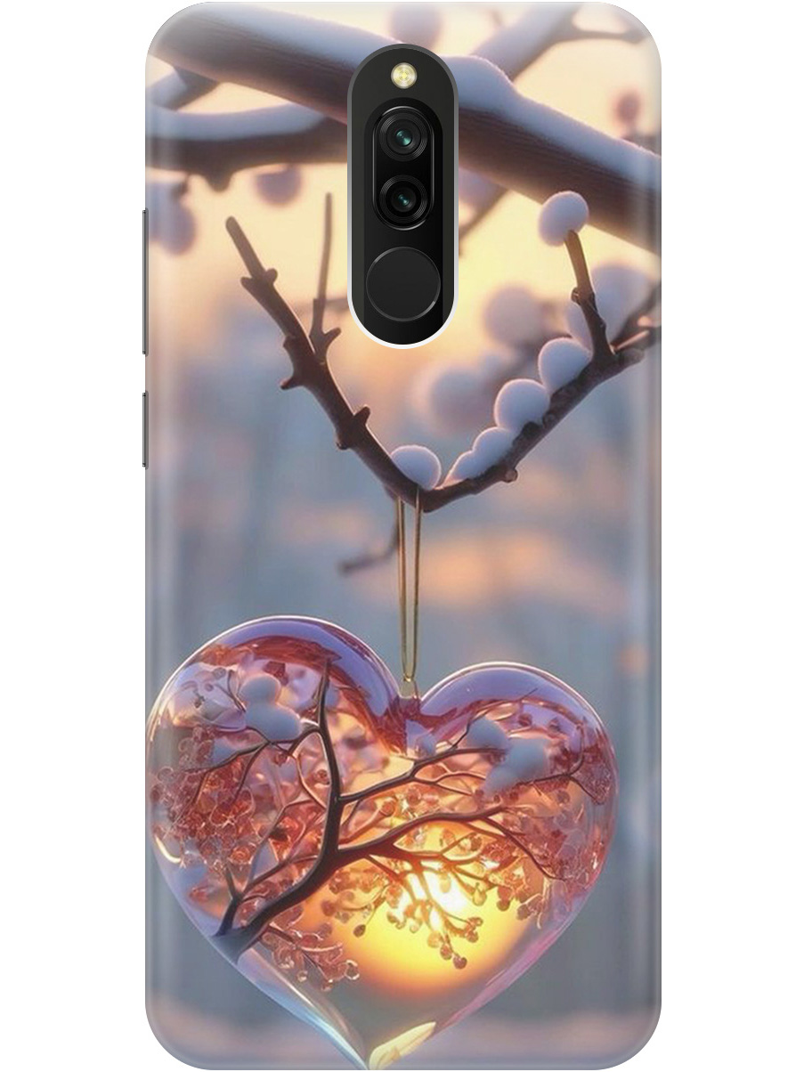 

Силиконовый чехол на Xiaomi Redmi 8 с принтом "Ледяное сердце", Прозрачный;белый;желтый;оранжевый, 722204591