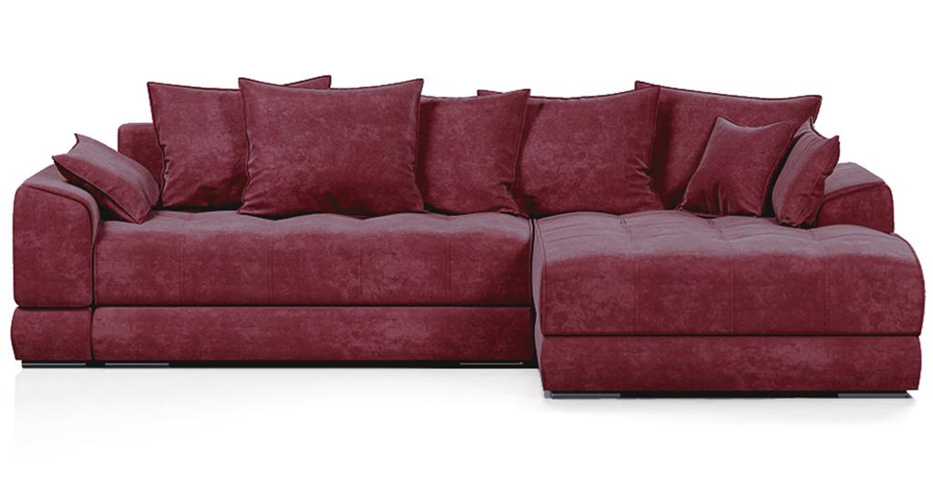 

Угловой диван 4Home Nordkisa, 285х190х87 см, велюр Dimrose, Еврокнижка, Nordkisa