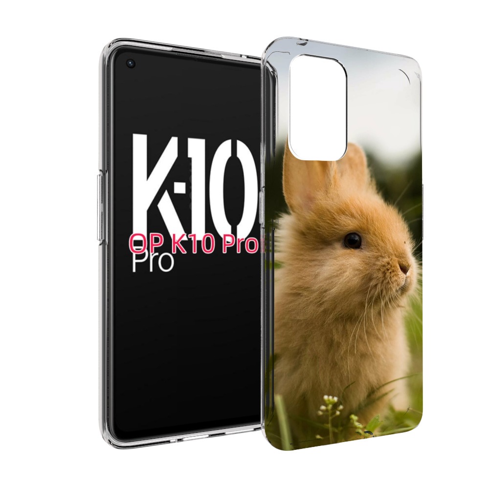 

Чехол MyPads Кролик для OPPO K10 Pro, Прозрачный, Tocco
