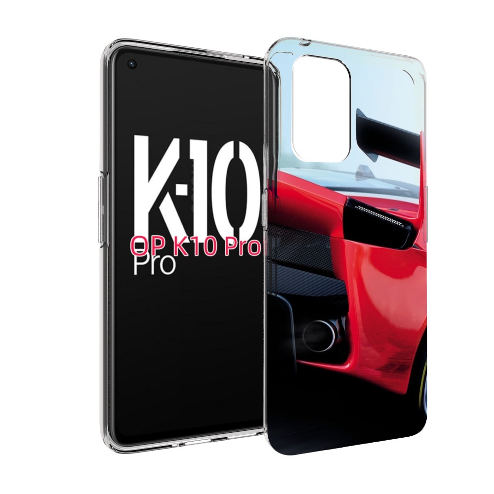 

Чехол MyPads Крыло-машины мужской для OPPO K10 Pro, Прозрачный, Tocco