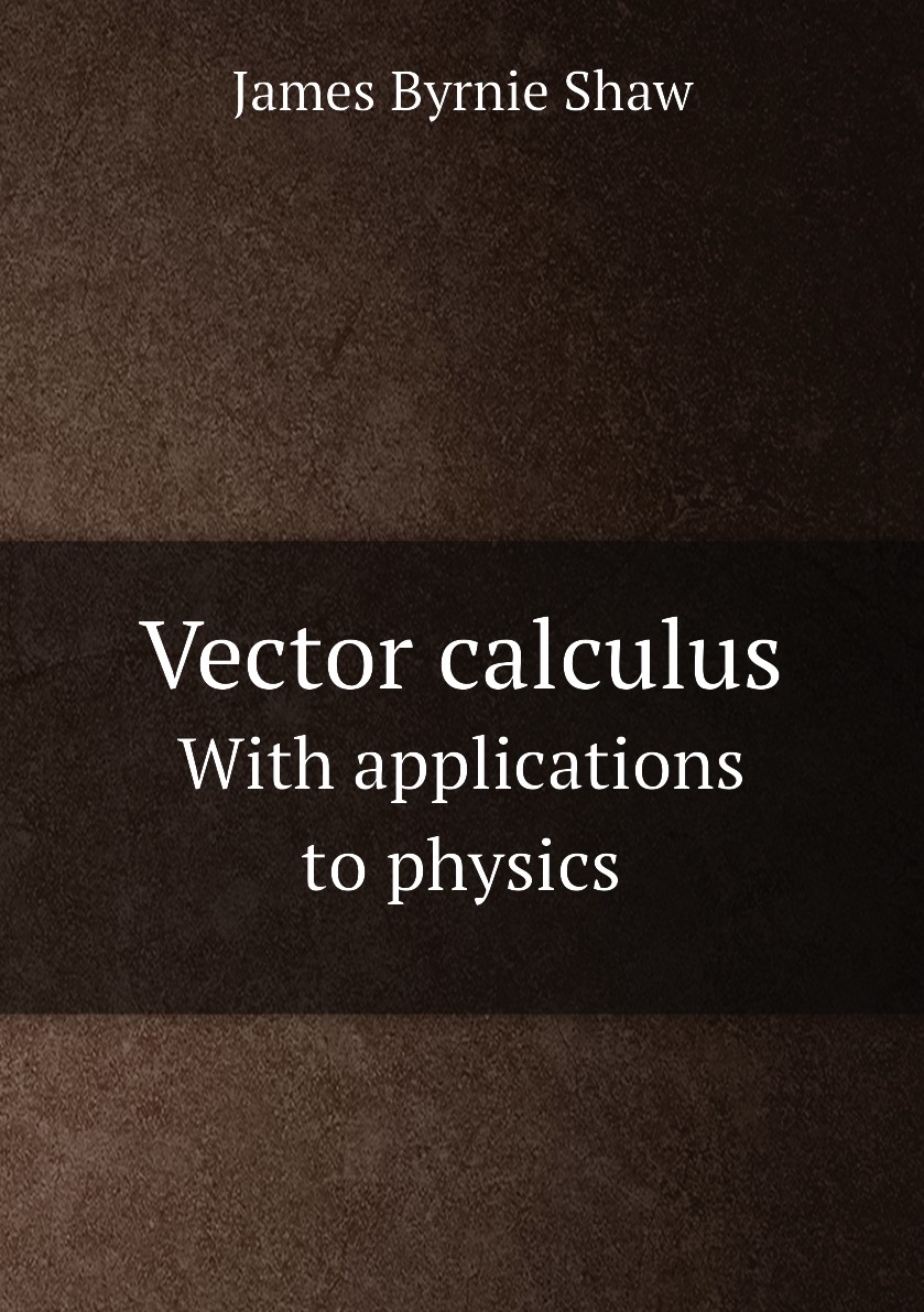 

Vector calculus