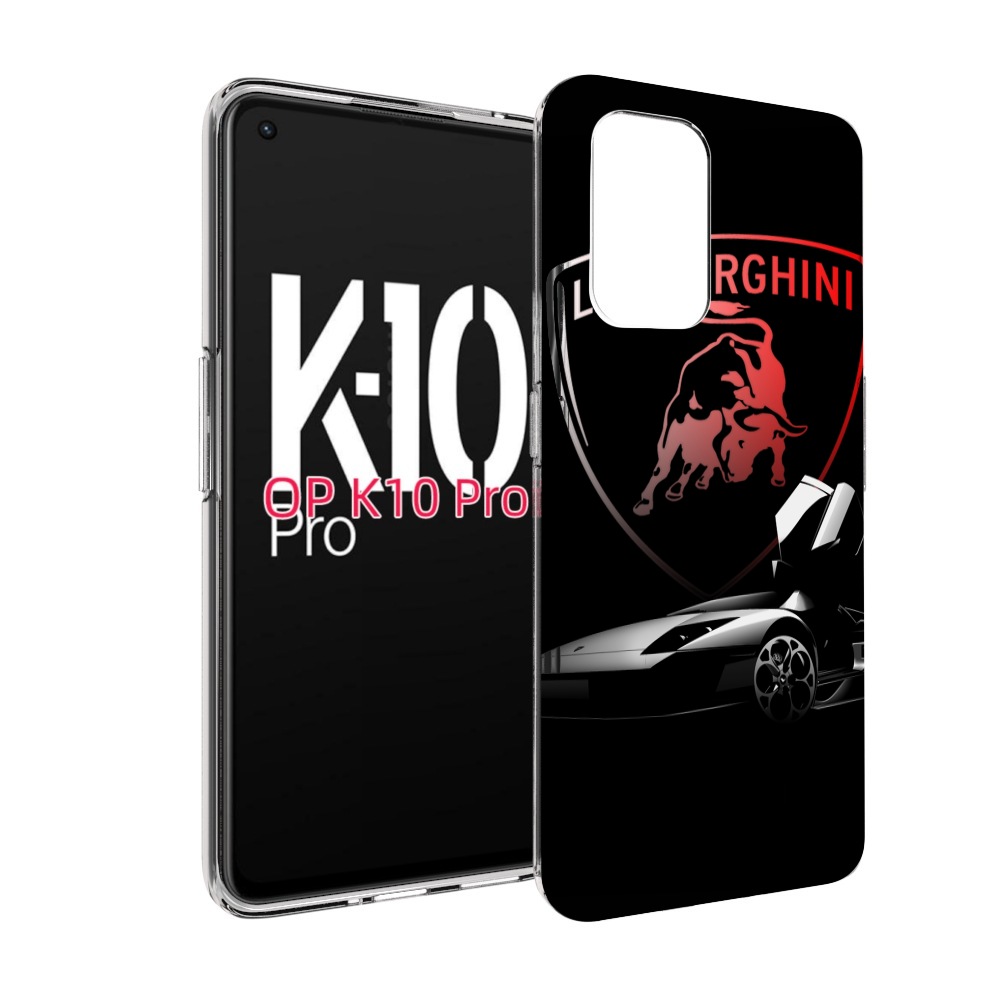 

Чехол MyPads Ламборгини-black мужской для OPPO K10 Pro, Прозрачный, Tocco