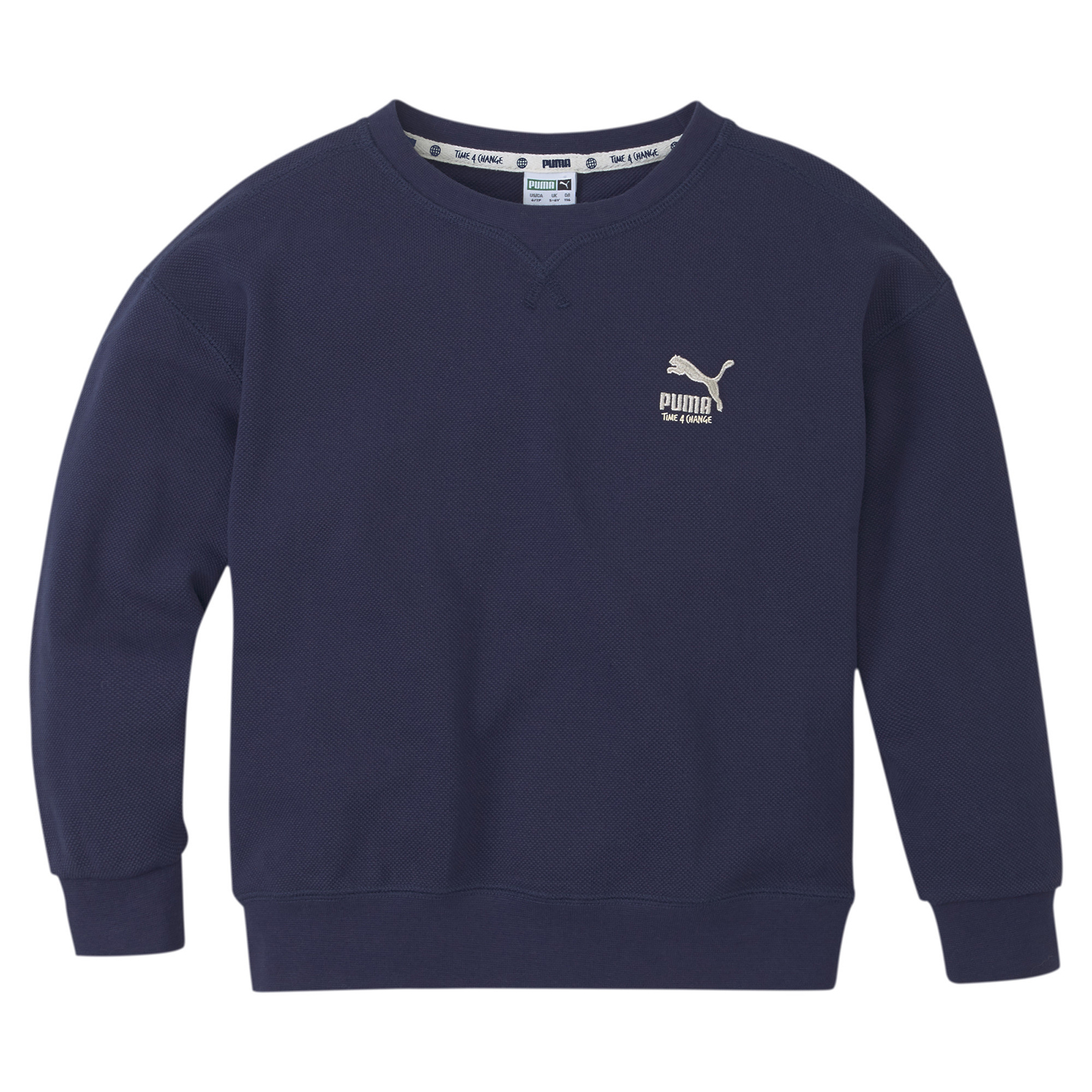 

Свитшот Puma T4C Pique Crew 59940906 цв.синий р. 110, 59940906