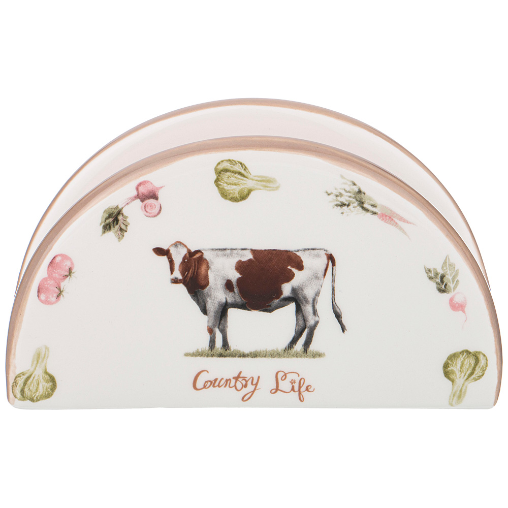 

Lefard 493-742 САЛФЕТНИЦА COUNTRY LIFE 12,9*4,2*7,3 СМ