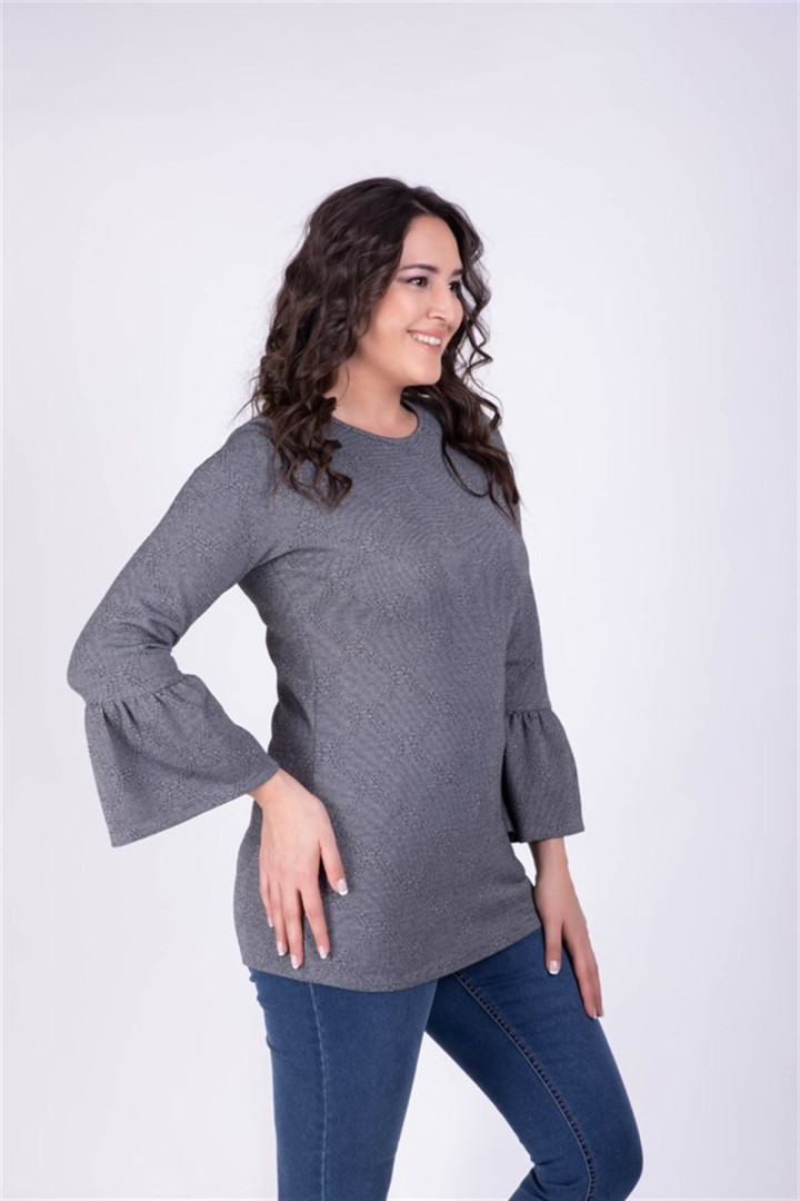 

Джемпер женский My Line Moda 404 серый L (товары доставляются из-за рубежа), 404