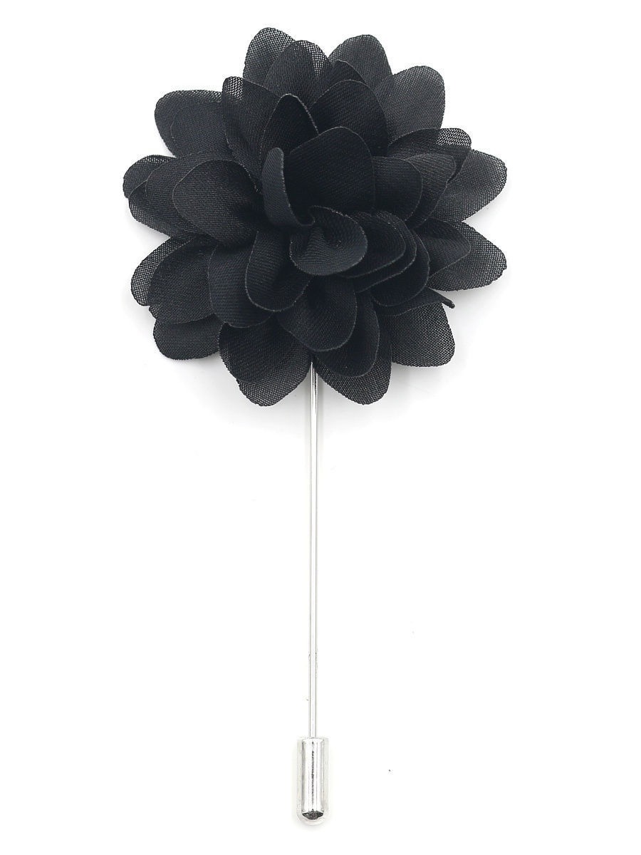 

Брошь из бижутерного сплава GENTLETEAM Boutonniere-3, текстиль, Boutonniere-3