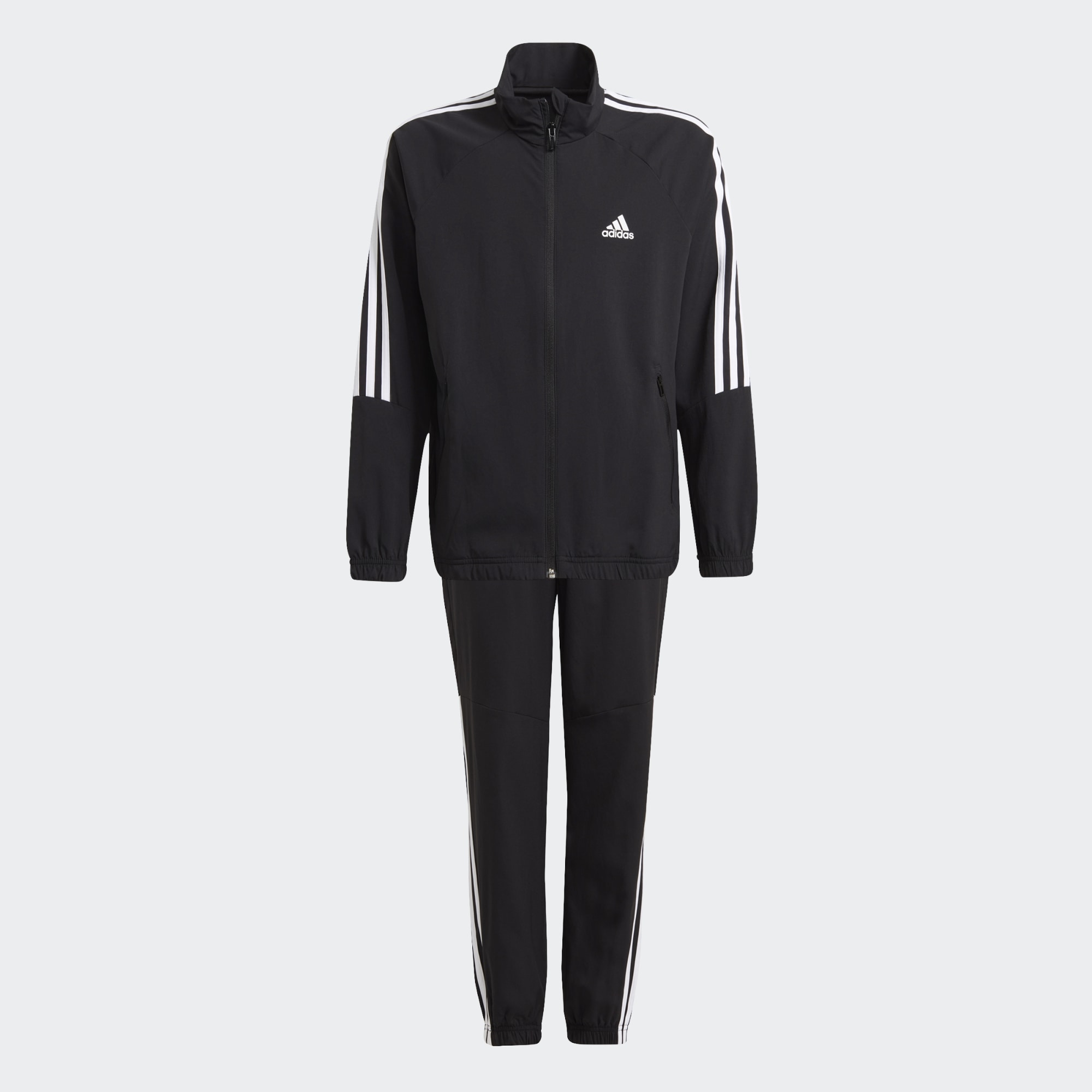 фото Костюм adidas b woven tracksuit gt6967 цв.черный р. 176