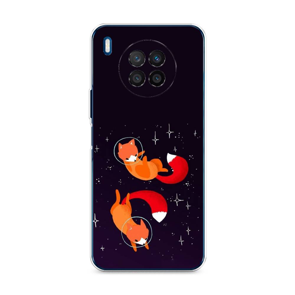 

Чехол Awog на Huawei Nova 8i "Лисы космонавты", Разноцветный, 6106350-4