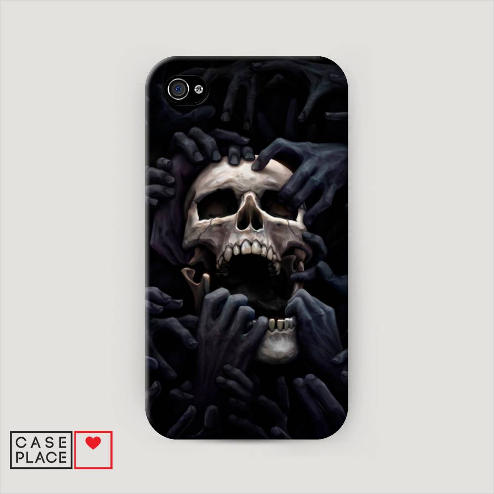 

Пластиковый чехол "Череп 29" на Apple iPhone 4, 10120-7