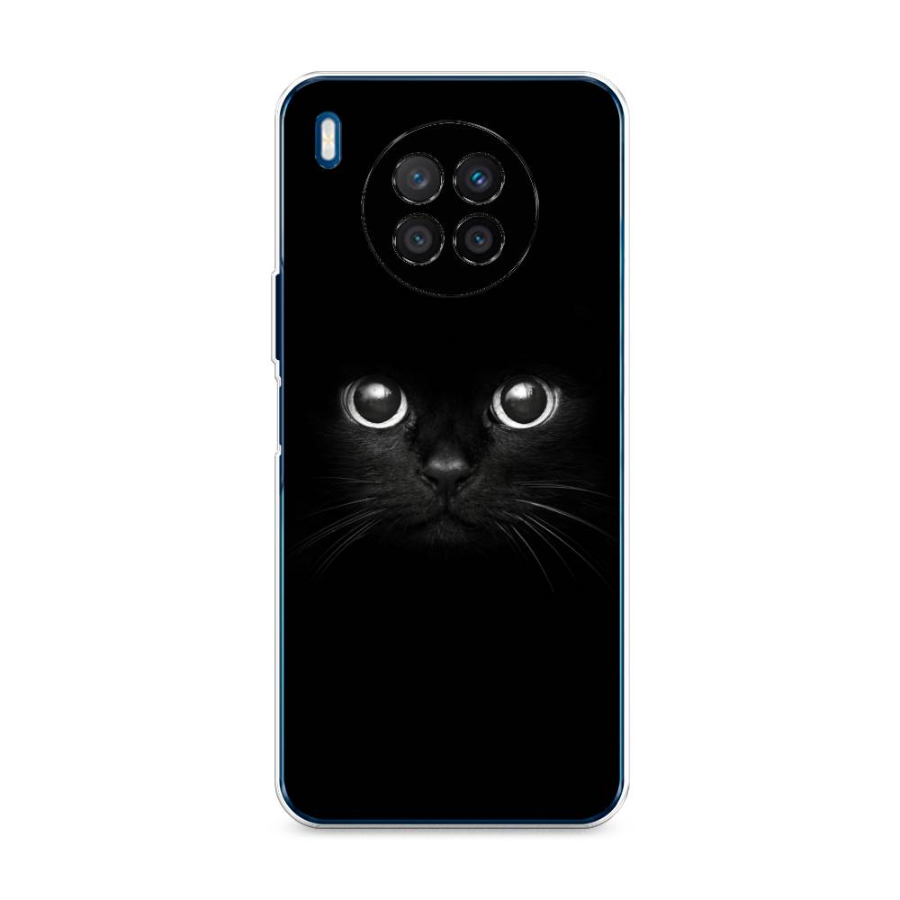 

Чехол Awog на Huawei Nova 8i "Взгляд черной кошки", Разноцветный, 6106350-1
