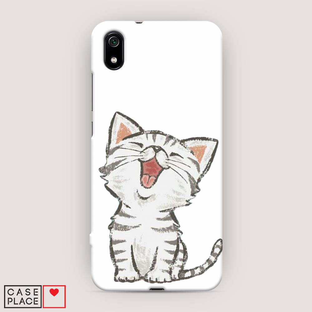 

Пластиковый чехол "Котенок рисованный" на Xiaomi Redmi 7A, 35420-1