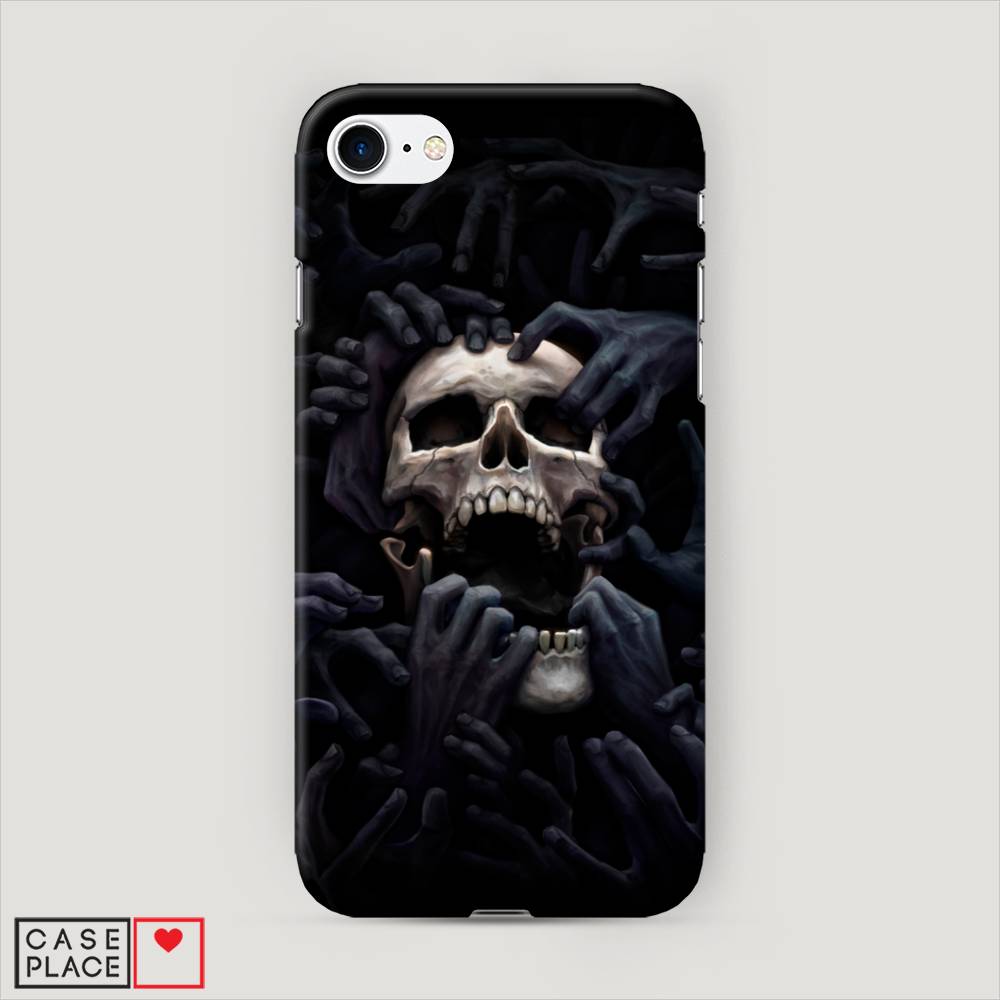 фото Пластиковый чехол "череп 29" на apple iphone 8 awog