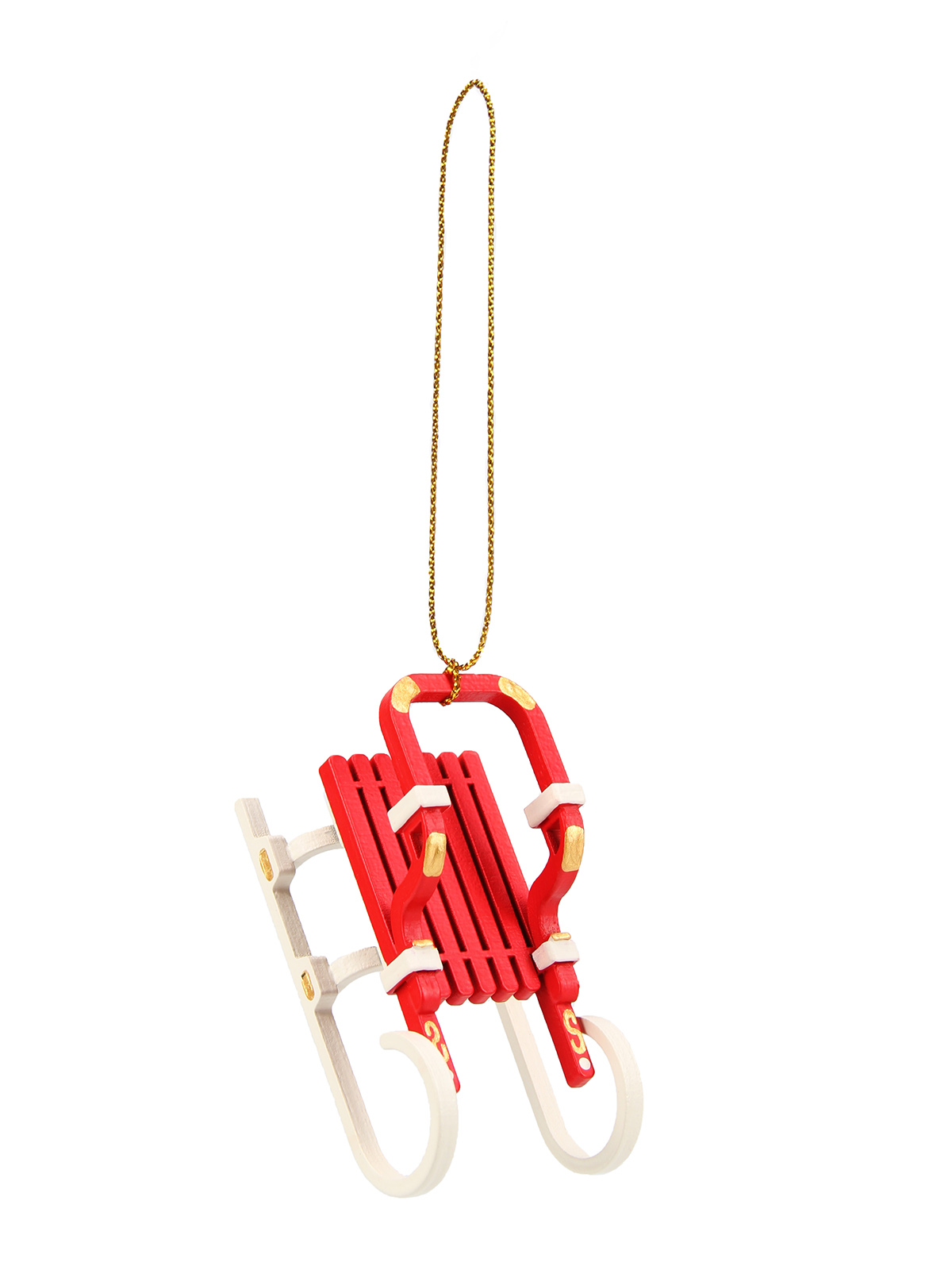 

Елочная игрушка сани Wood-souvenirs T04211-WS/CS_SL_0_3020 1 шт. разноцветная, Разноцветный, CS_SL_0_3020