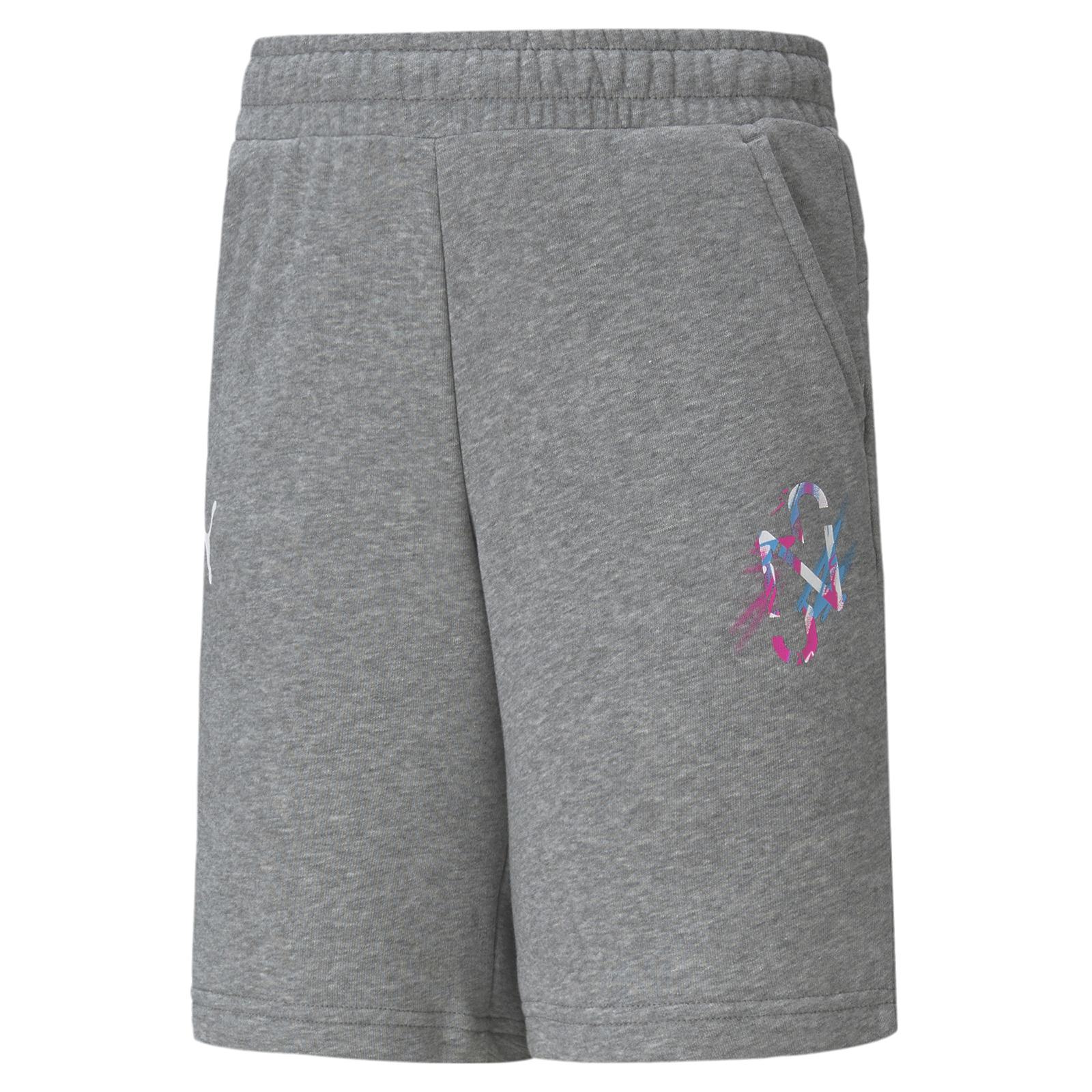 фото Шорты puma neymar jr creativity shorts jr medium gr 60556106 цв.белый р. 128