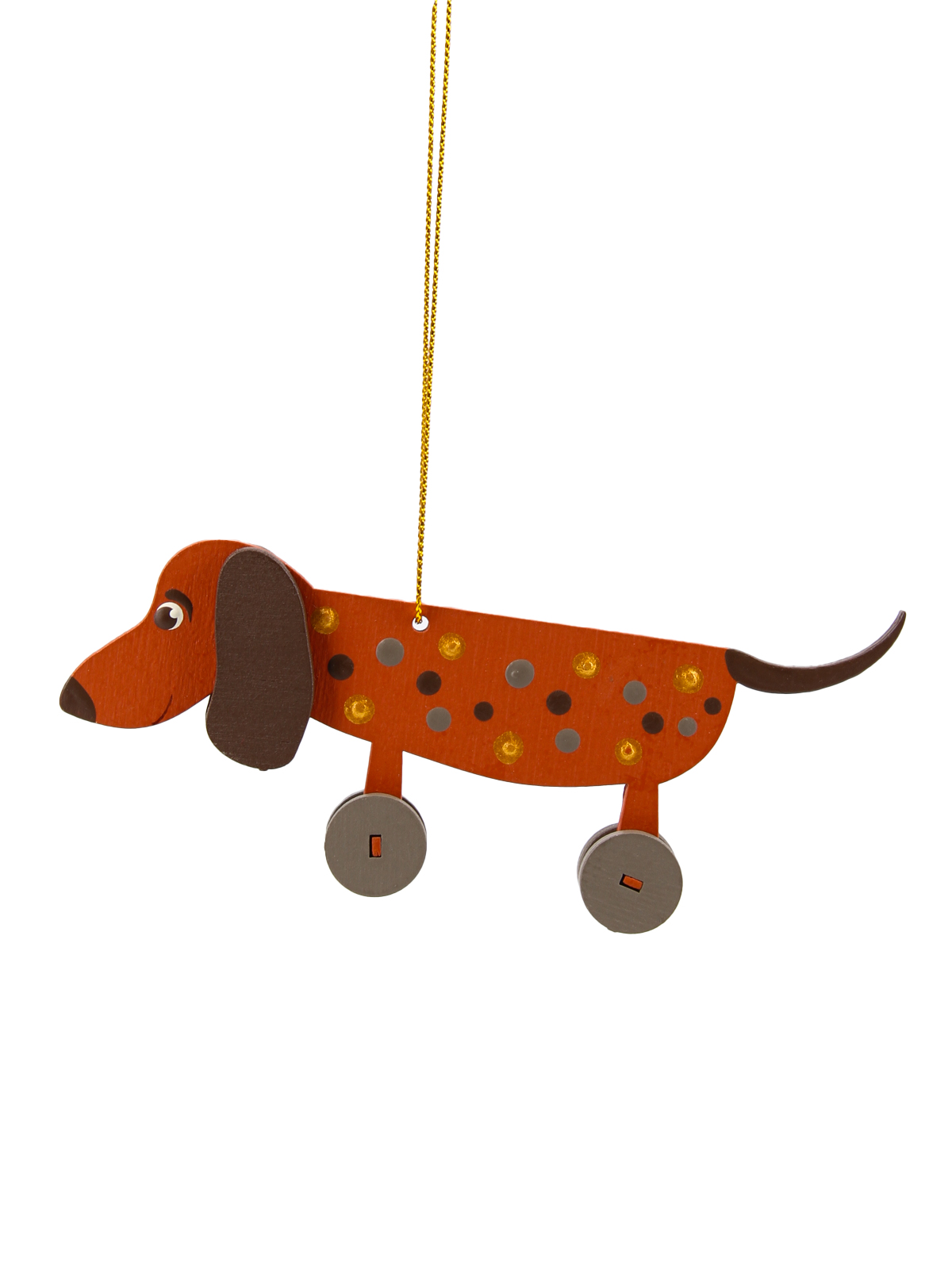 

Елочная игрушка собака Wood-souvenirs T04224-WS/C2DF_Dog_Da_360-5 1 шт. разноцветная, Разноцветный, C2DF_Dog_Da_360-5