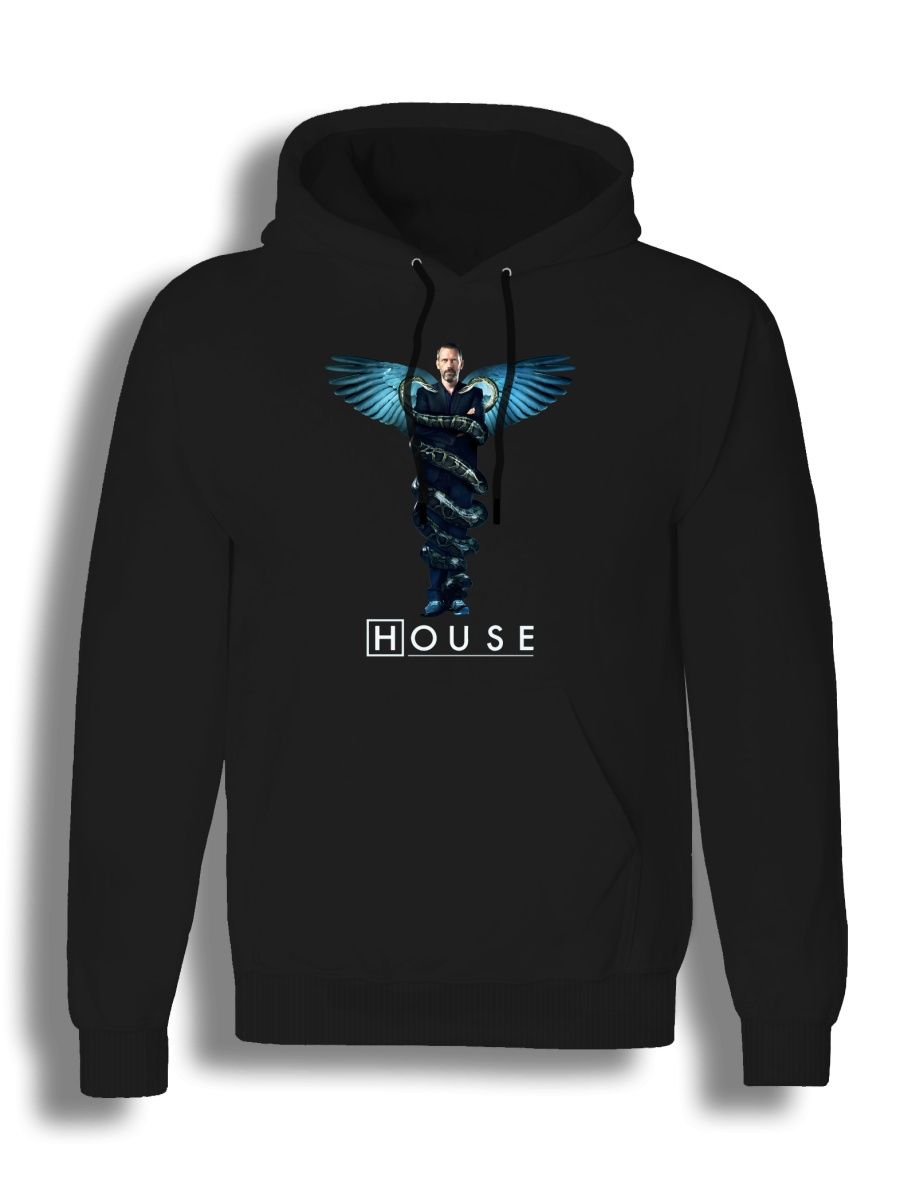 

Худи унисекс СувенирShop Сериал House/Доктор Хаус 11 черное 2XL, "Сериал House/Доктор Хаус" 11
