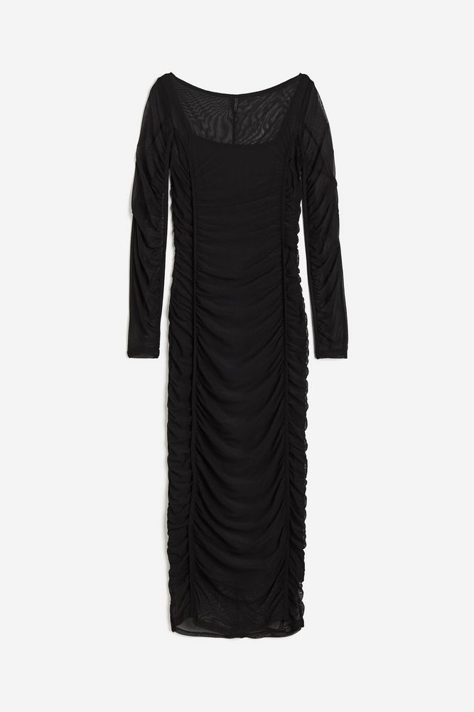 

Платье женское H&M 1211130 черное XS, Черный, 1211130