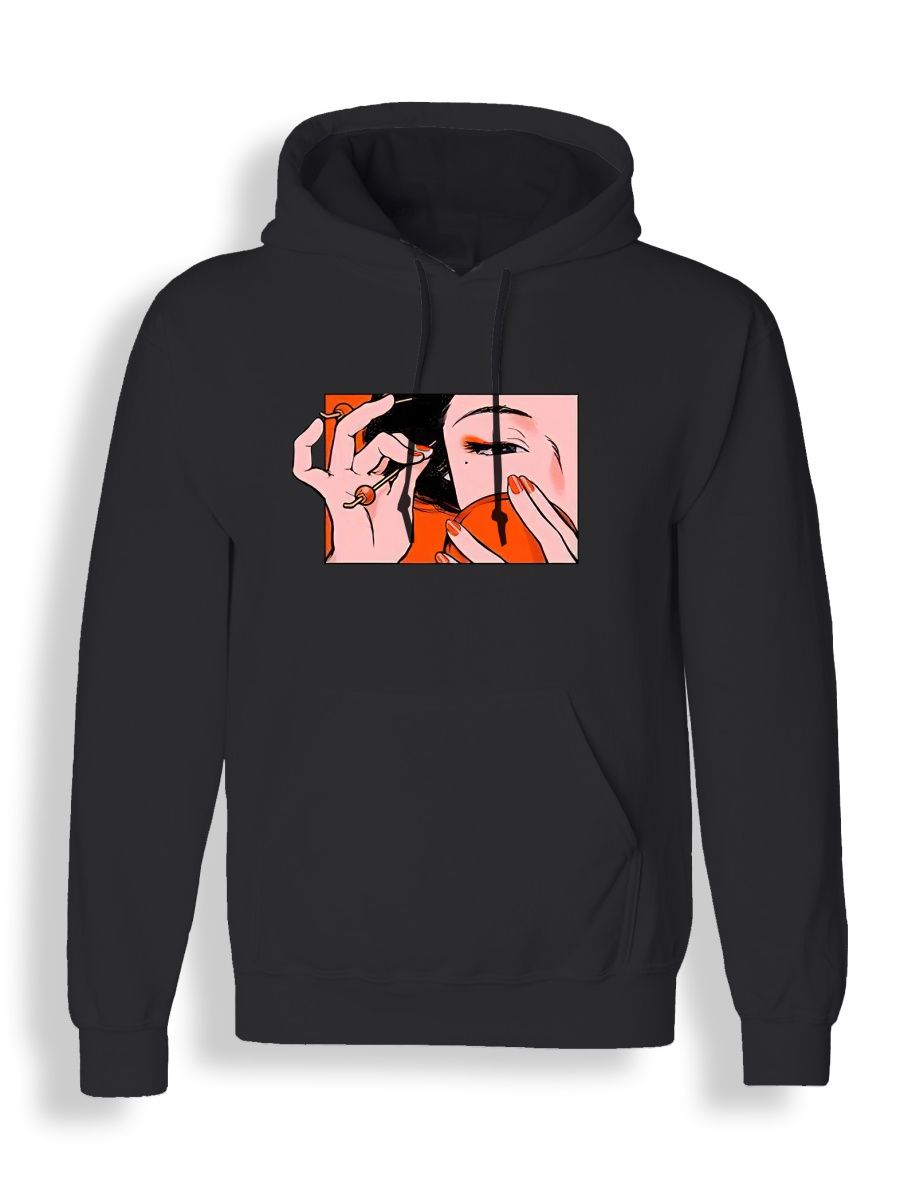 

Худи унисекс СувенирShop Девушка/Аниме/Японский стиль 25 черное M, Черный, "Девушка/Аниме/Японский стиль" 25