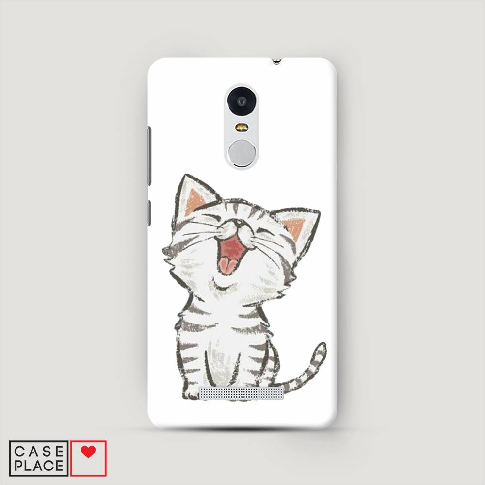 

Пластиковый чехол "Котенок рисованный" на Xiaomi Redmi Note 3