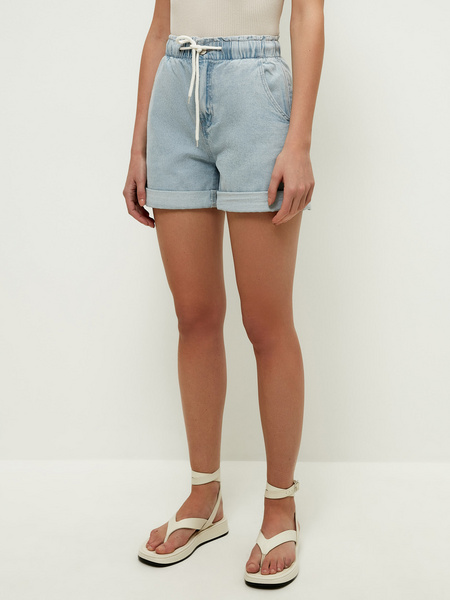 

Шорты женские ZARINA 2266442742-100 синие M, 2266442742-100