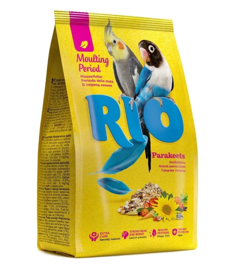 

Сухой корм для средних и крупных попугаев RIO, 250 г